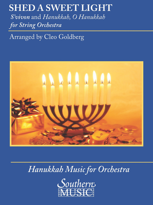 Book cover for Shed a Sweet Light (Hanukkah)