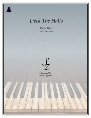 Deck The Halls (1 piano, 4 hand duet)