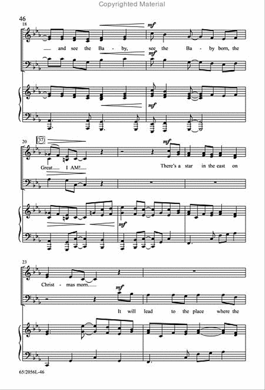 Bethlehem's Child 3-Part scores gallery preview page 19