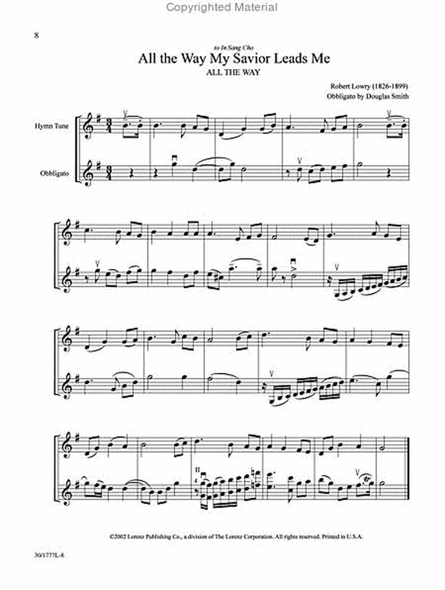 Violin Hymns & Obbligatos, Vol. 2
