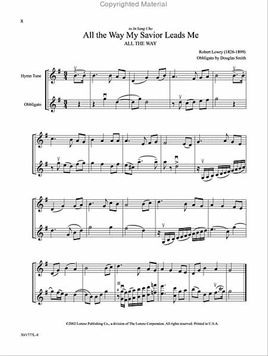 Violin Hymns & Obbligatos, Vol. 2 Violin Solo scores gallery preview page 2
