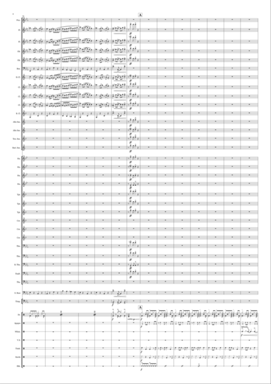 Samba Pequeña Samba Pequeña Concert Band scores gallery preview page 2