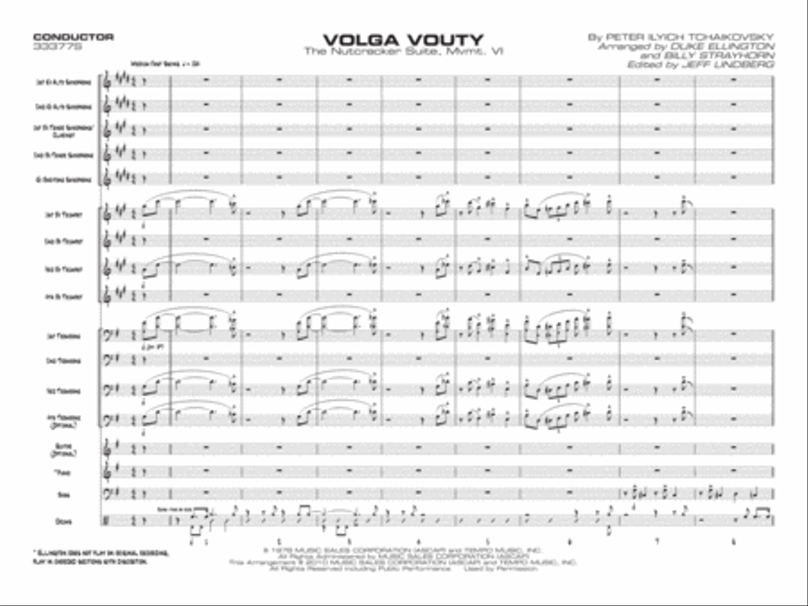 The Nutcracker Suite Jazz Ensemble scores gallery preview page 27