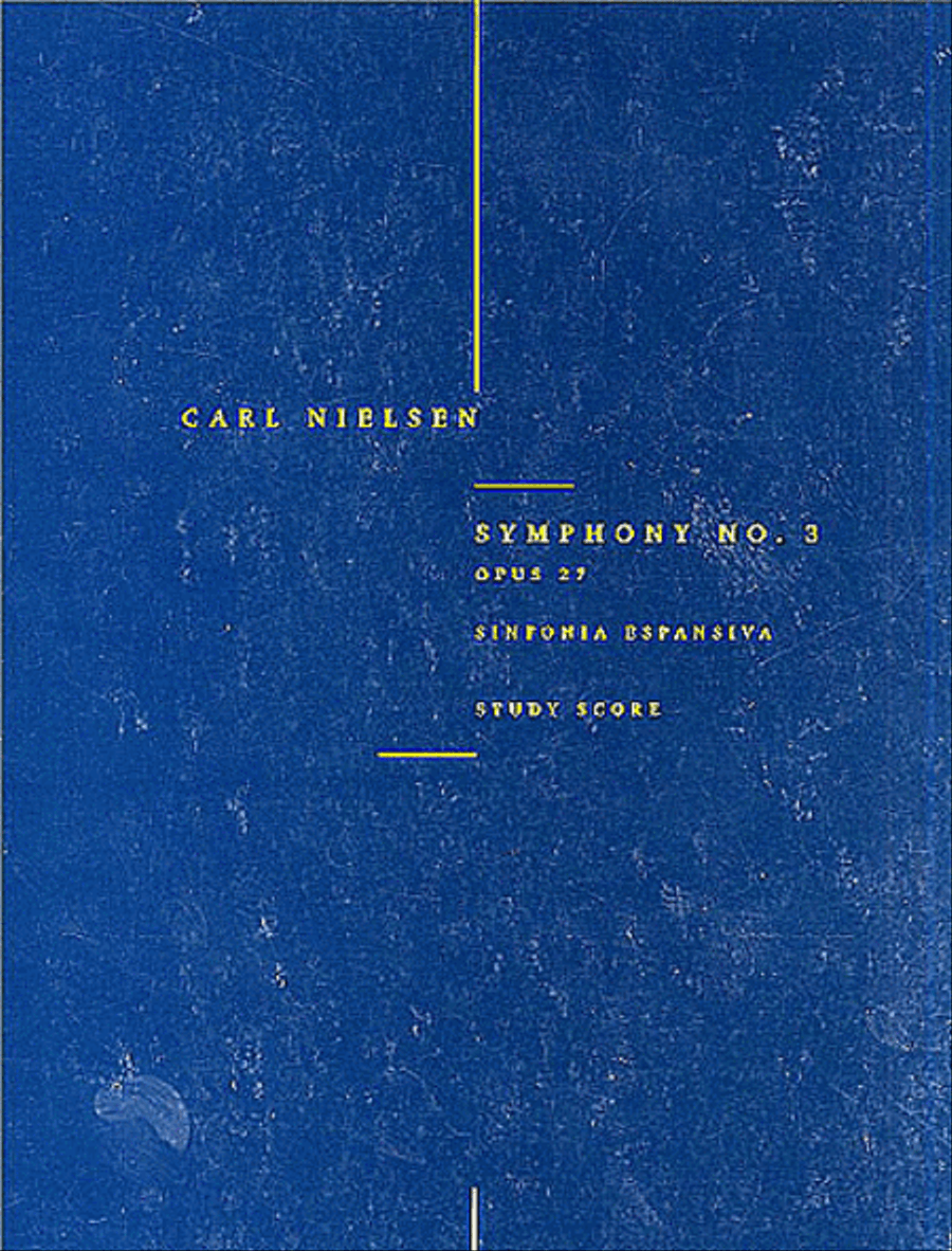 Symphony No. 3 'Sinfonia Espansiva' Op. 27 Orchestra scores gallery preview page 1