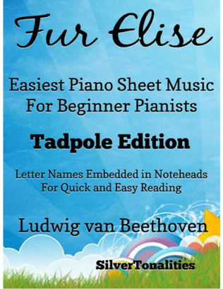 Fur Elise Easiest Piano Sheet Music for Beginner Pianists