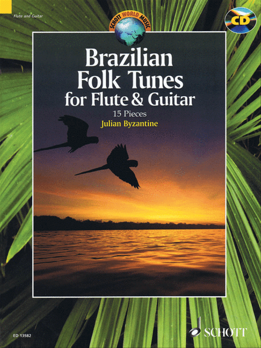 Brazilian Folk Tunes For Flute & Guitar Flute scores gallery preview page 1