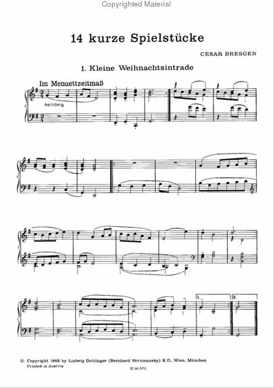 Orgelbuch III Organ scores gallery preview page 3