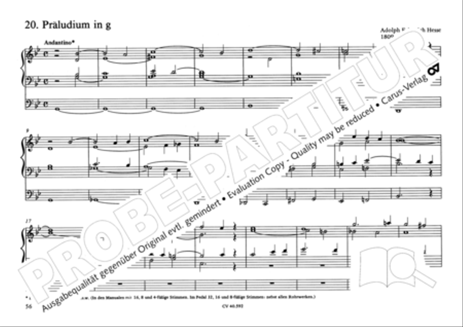 Free Organ Music from the Romantic Period, Vol. II (Freie Orgelmusik der Romantik, Band II) Organ scores gallery preview page 57