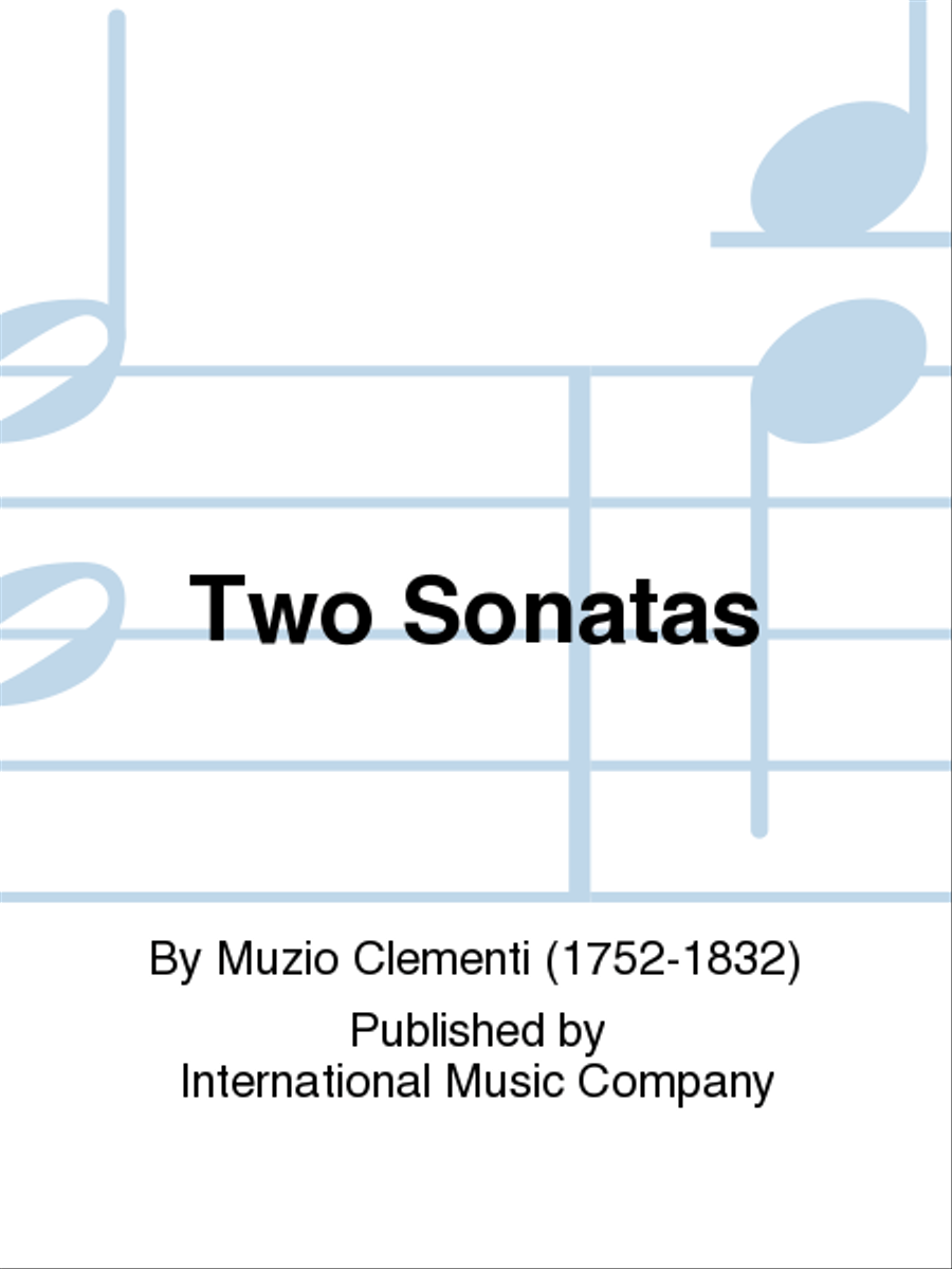 Two Sonatas Flute Solo scores gallery preview page 1