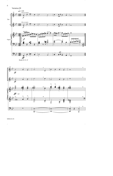 Fanfare and Variations on Noël Nouvelet image number null