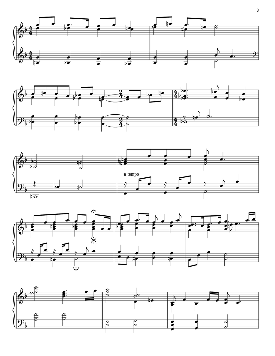 When She Loved Me (from Toy Story 2) Piano Solo scores gallery preview page 3