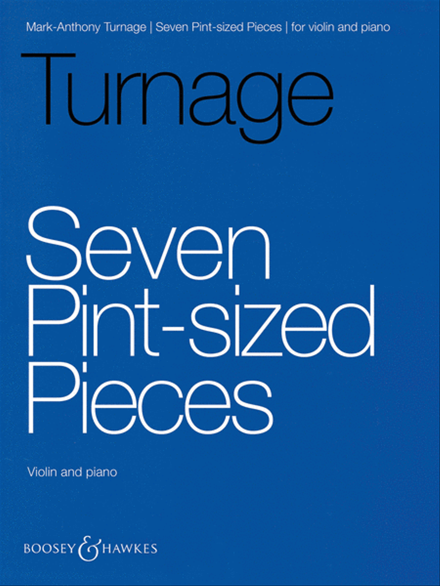 Seven Pint-Sized Pieces Violin Solo scores gallery preview page 1