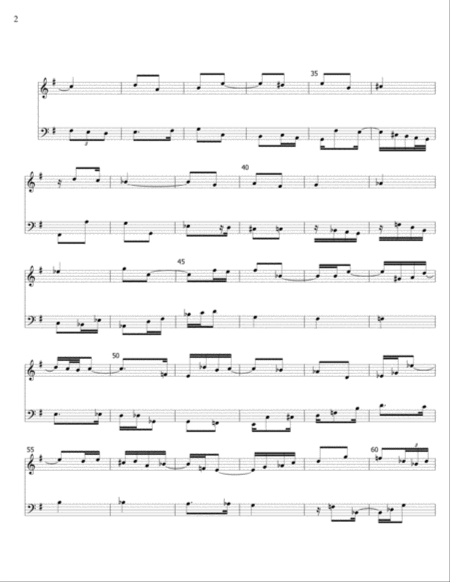 This is a little invention for piano. Piano Solo scores gallery preview page 2