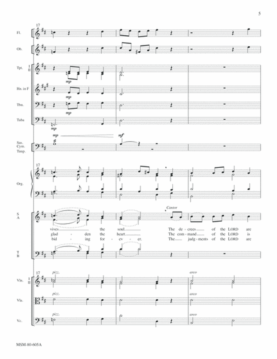 Psalm 19 (Downloadable Full Score)