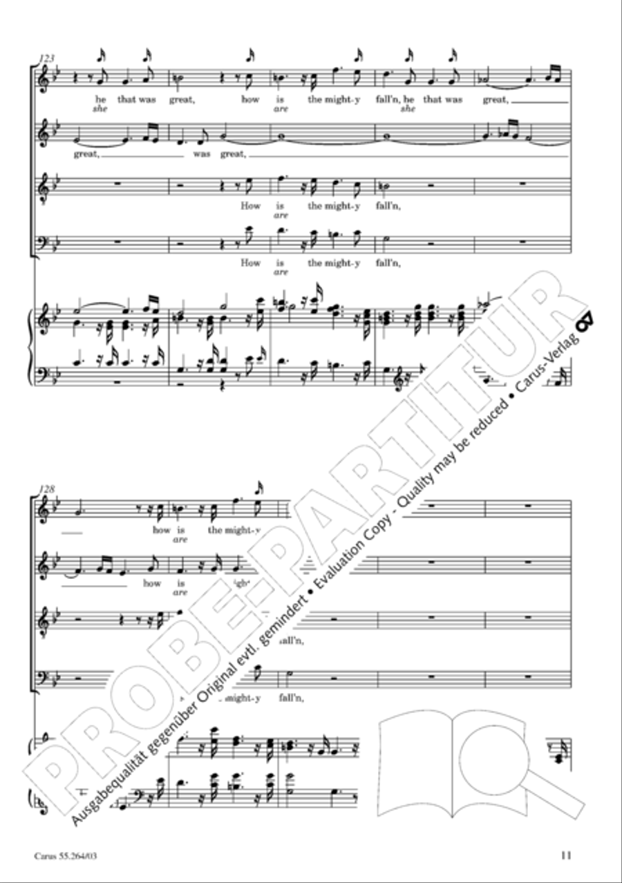 Israel in Egypt - Part I Israel in Egypt - Part I 4-Part scores gallery preview page 16