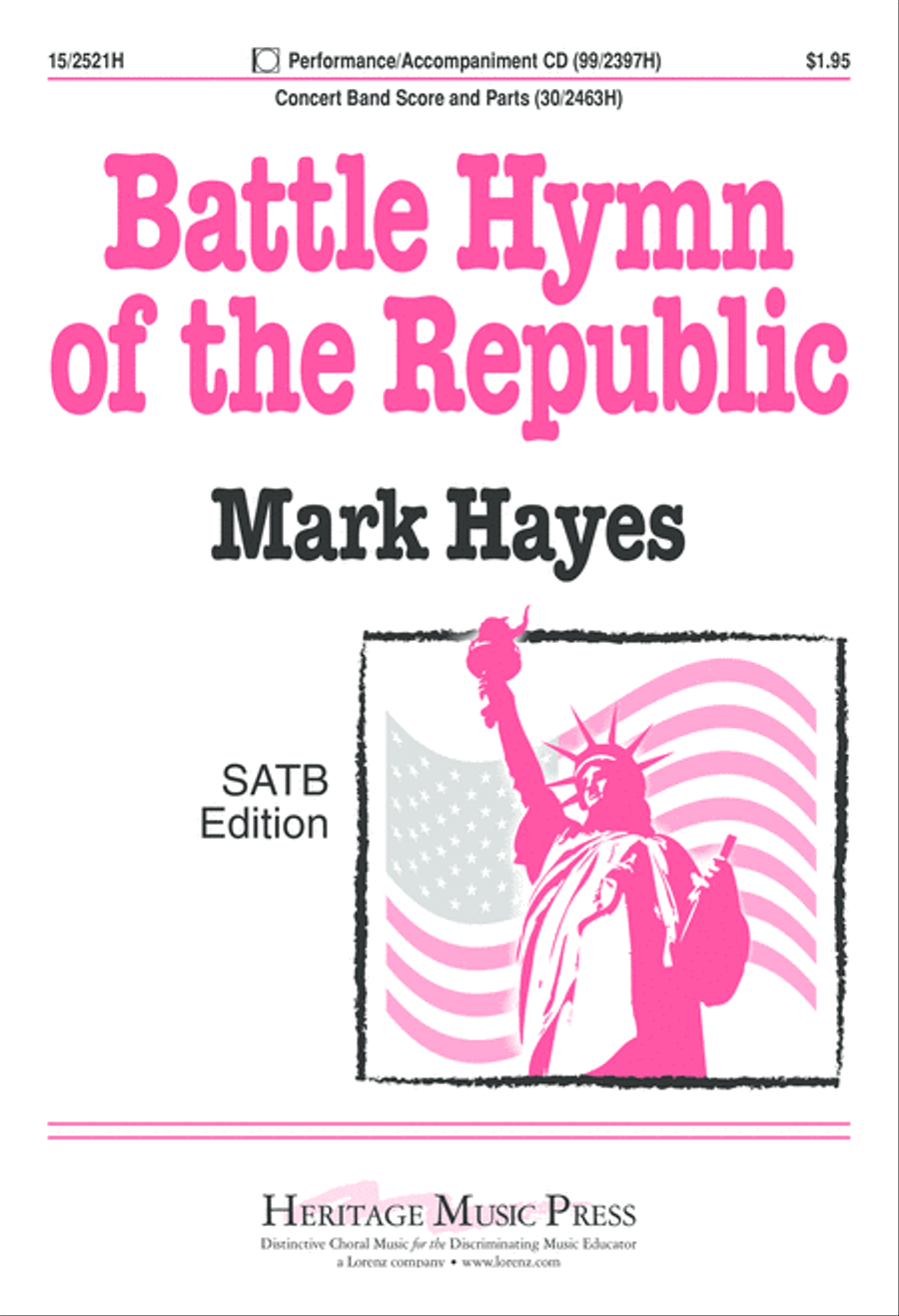 Battle Hymn of the Republic 4-Part scores gallery preview page 2