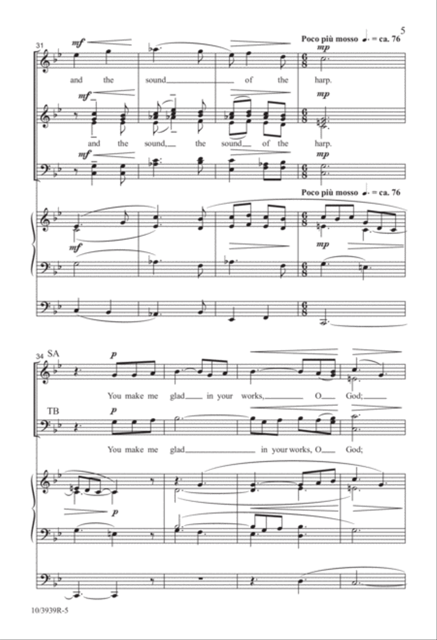 It is Good to Give Thanks Divisi scores gallery preview page 5