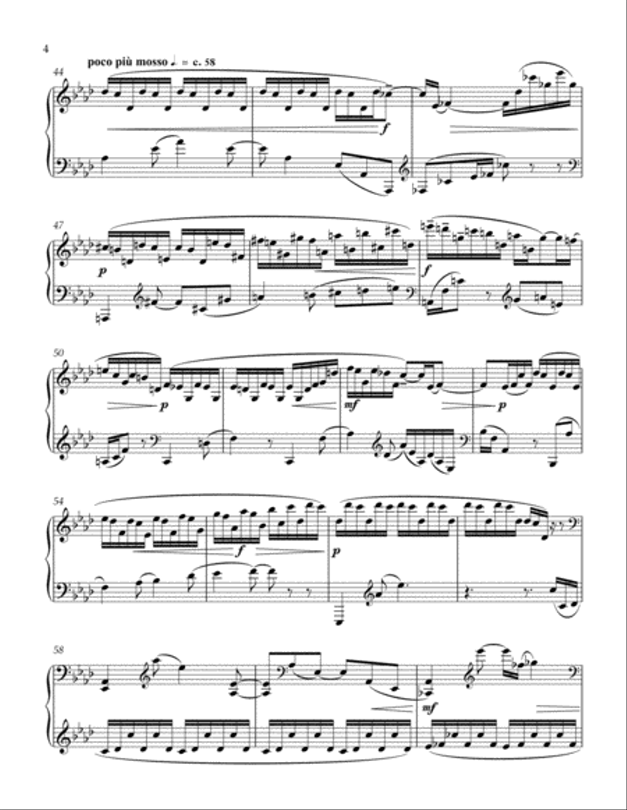 San Jose Nocturnes Piano Solo scores gallery preview page 6