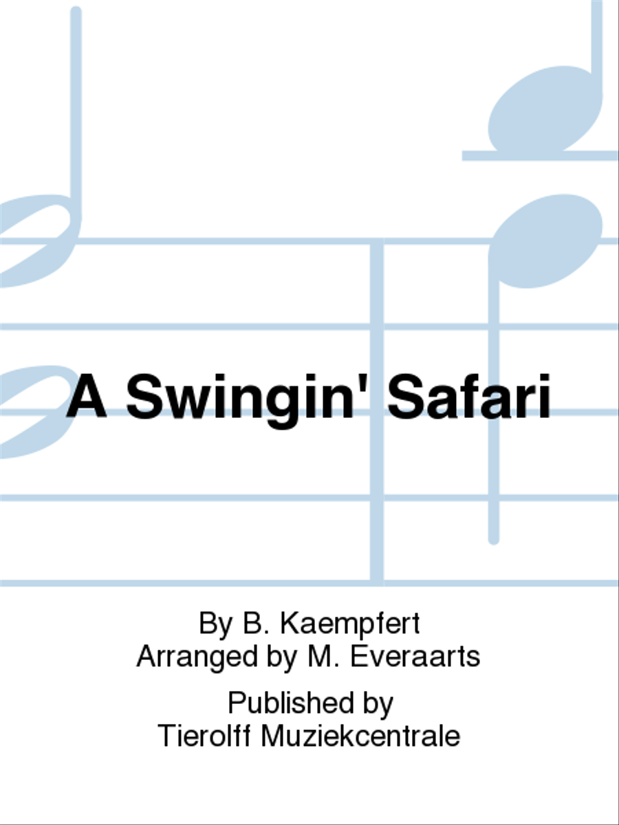 A Swingin' Safari Concert Band scores gallery preview page 1