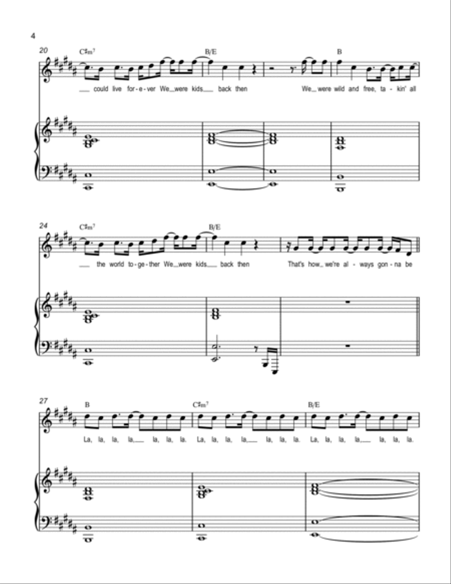 Kids Kids Voice scores gallery preview page 4