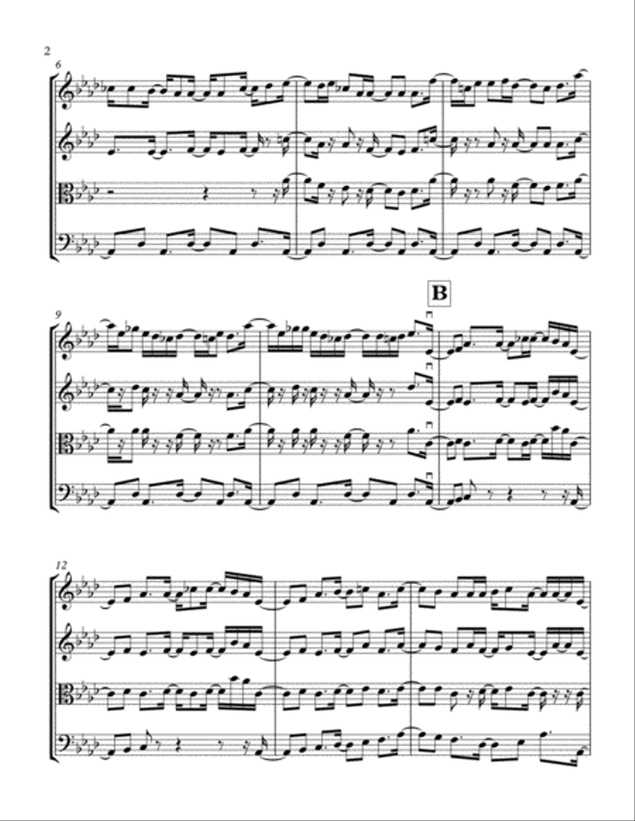 ABC ABC String Quartet scores gallery preview page 3