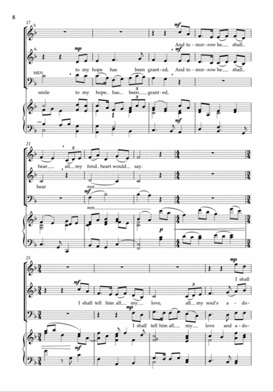 Danny Boy and Other Classic Irish Melodies 3-Part scores gallery preview page 8