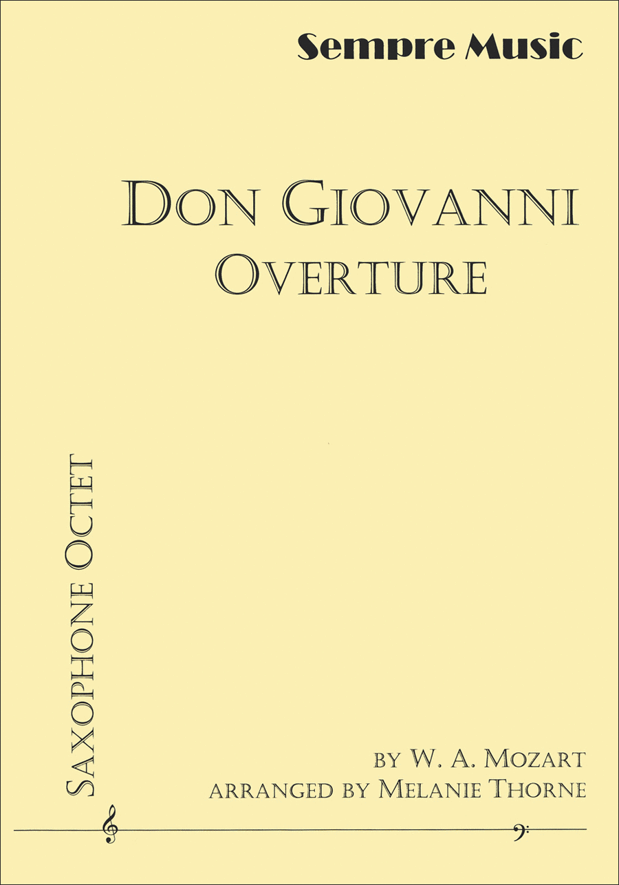 Don Giovanni Overture Large Ensemble scores gallery preview page 1