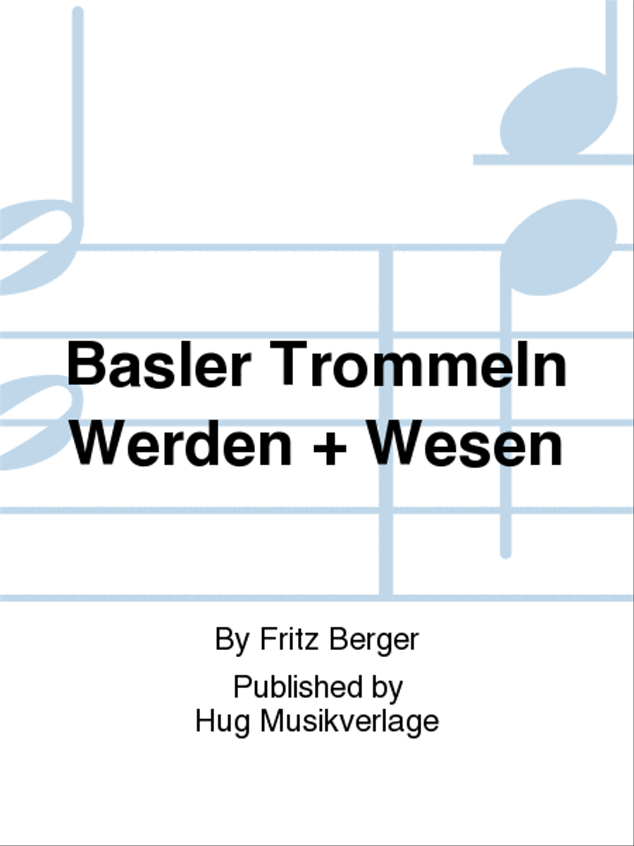 Basler Trommeln Werden und Wesen Percussion scores gallery preview page 1