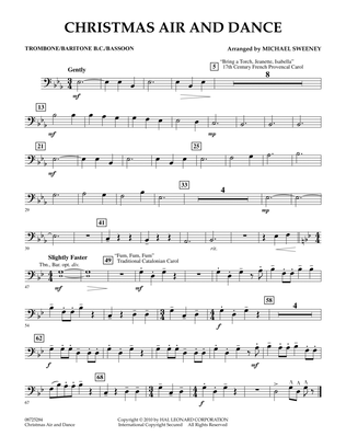Christmas Air And Dance - Trombone/Baritone B.C./Bassoon