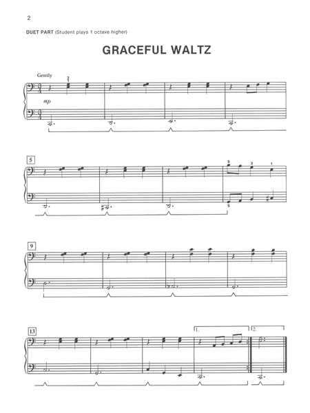 Alfred's Basic Piano Course Duet Book, Level 1B