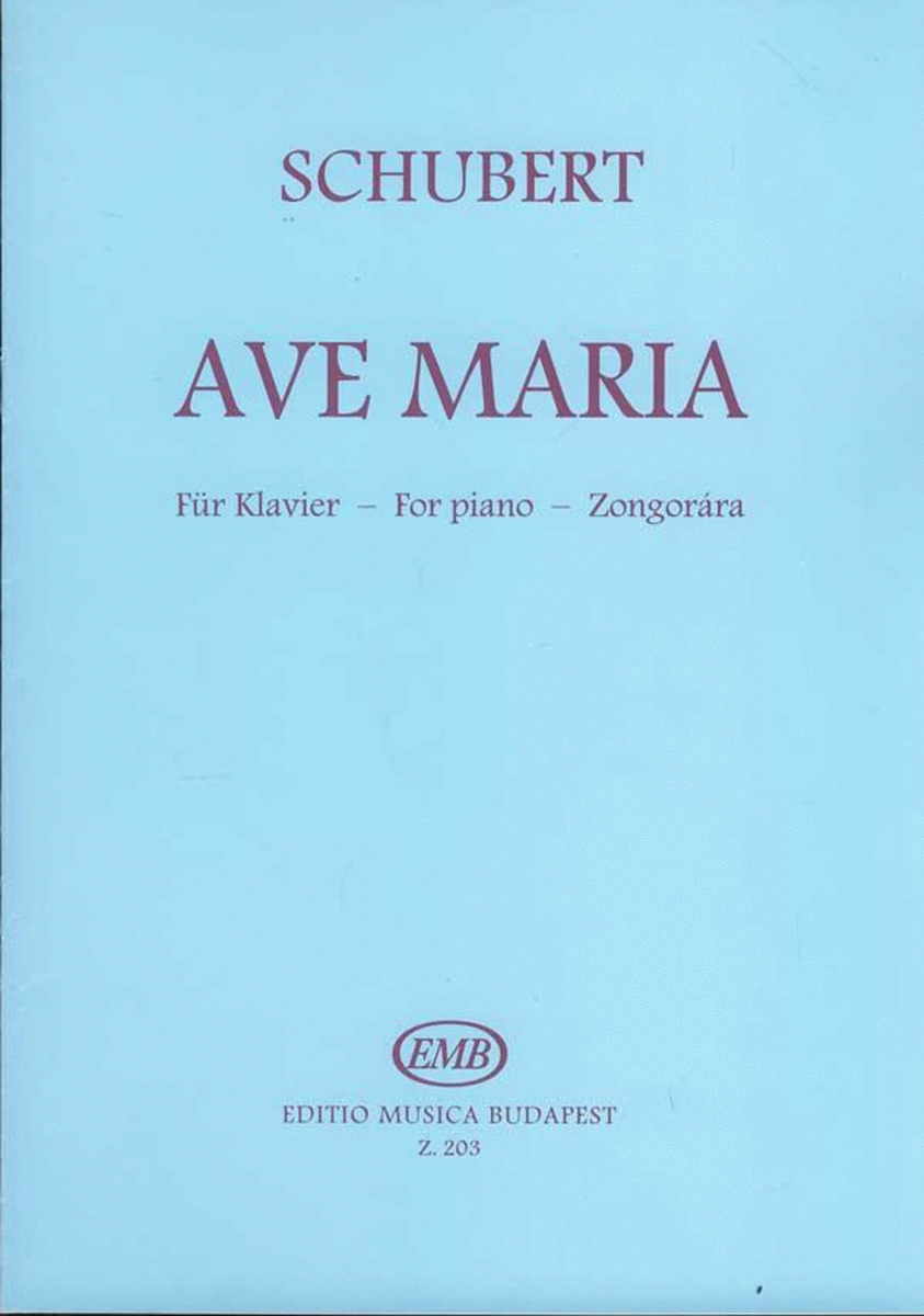 Ave Maria op.52. No.6