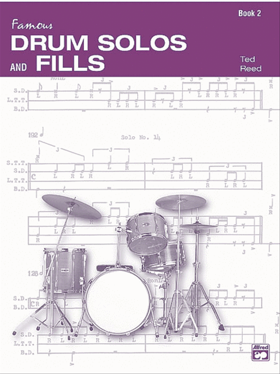 Drum Solos and Fill-Ins for the Progressive Drummer, Book 2 Drum Set scores gallery preview page 1