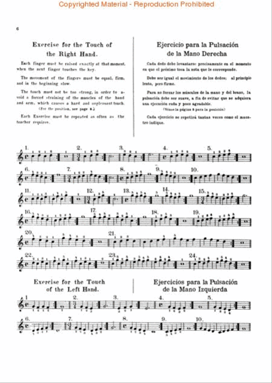 Elementary Instruction for the Pianoforte Piano Method scores gallery preview page 3