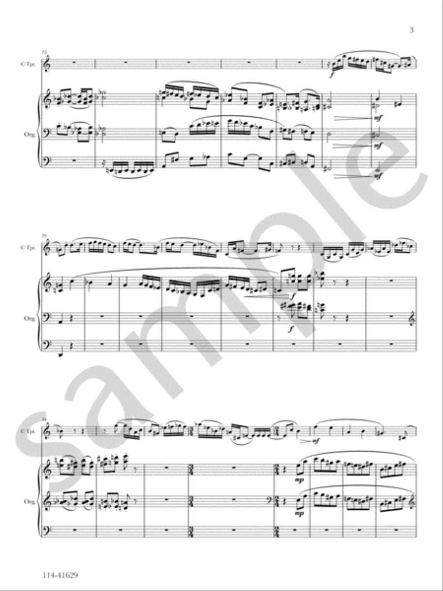 Let The Trumpet Sound Chamber Music scores gallery preview page 4