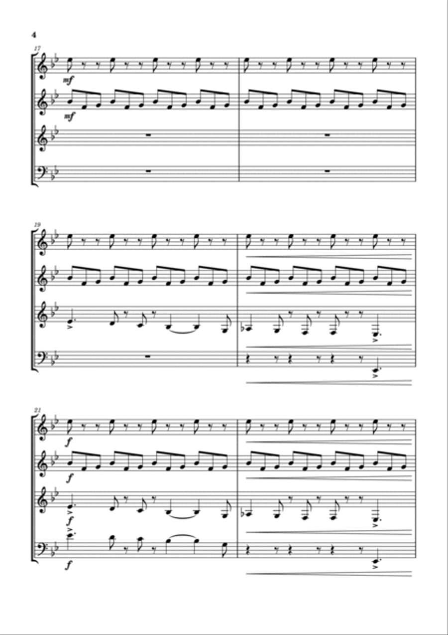 Children's Song No. 18 Children's Song No. 18 Woodwind Quartet scores gallery preview page 5