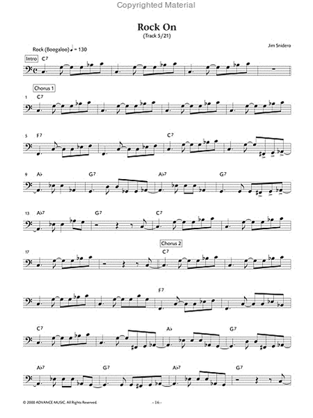 Easy Jazz Conception Bass Lines image number null