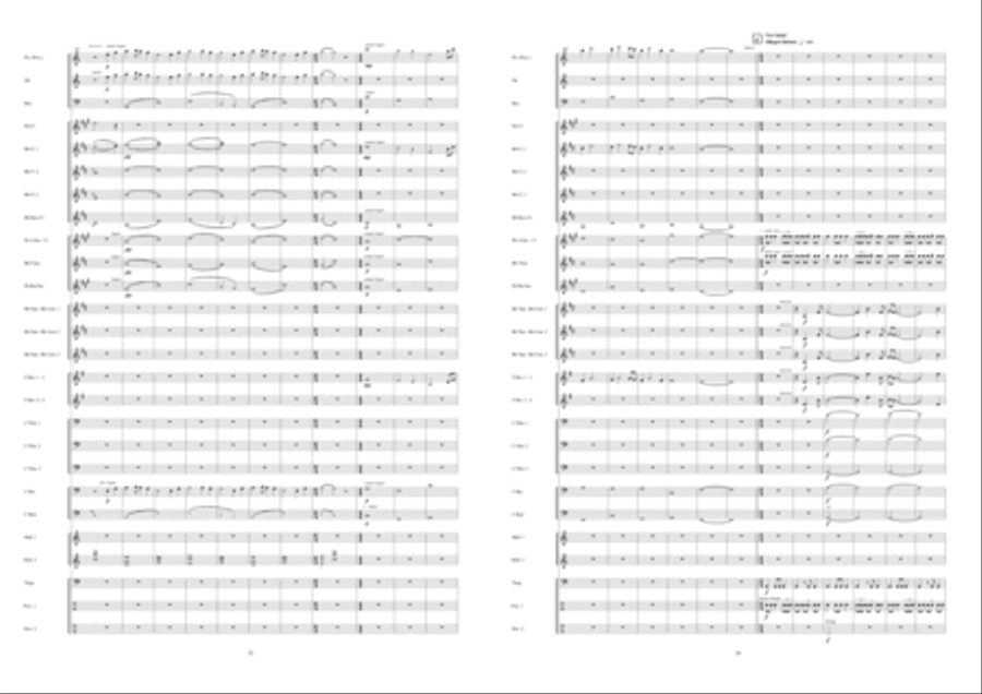 The Last Of The Mohicans Fanfare Band scores gallery preview page 9