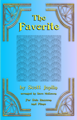Book cover for The Favorite for solo Bassoon and Piano