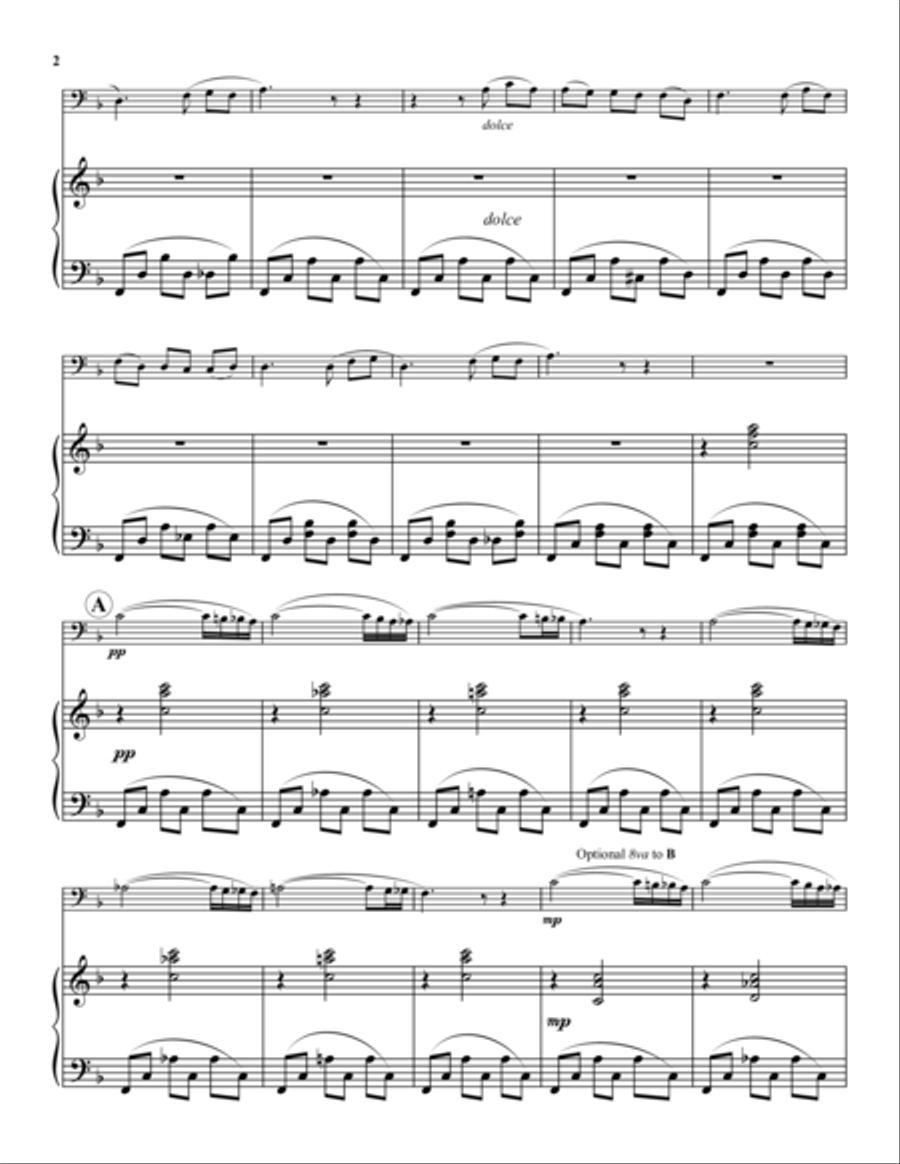 Two Russian Songs Euphonium scores gallery preview page 2
