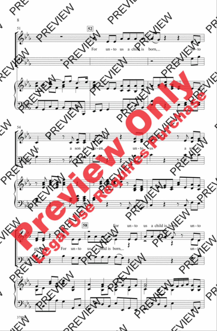 A Classic Christmas 4-Part scores gallery preview page 8