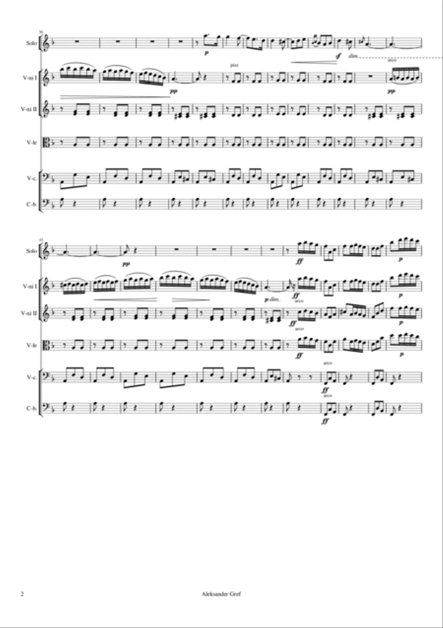 Carmen Chamber Orchestra scores gallery preview page 4