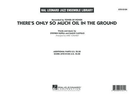 There's Only So Much Oil in the Ground - Conductor Score (Full Score)