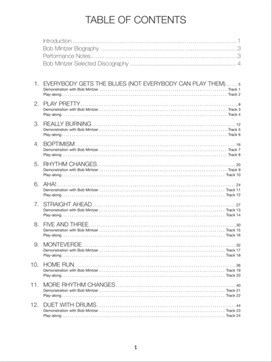 12 Contemporary Jazz Etudes image number null