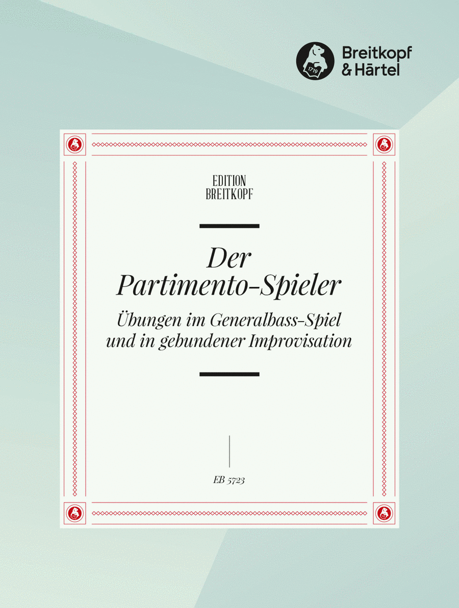 The Partimento Player Piano Solo scores gallery preview page 1