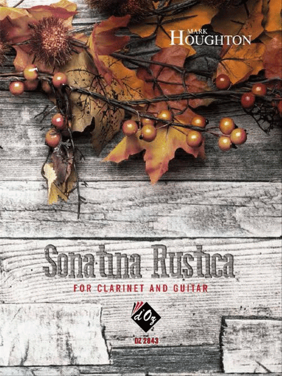 Sonatina Rustica Clarinet scores gallery preview page 1