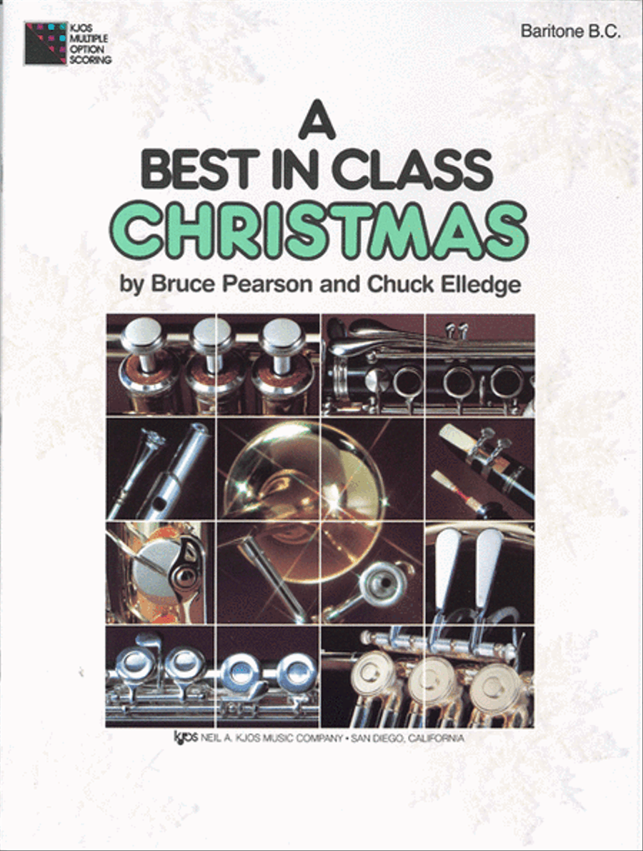 A Best in Class Christmas - Baritone B.C. Concert Band Methods scores gallery preview page 1