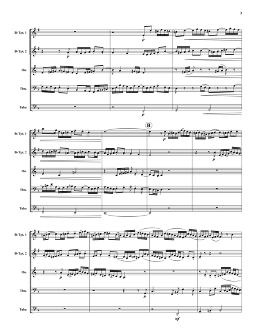 Suite of Brahms Chorales
