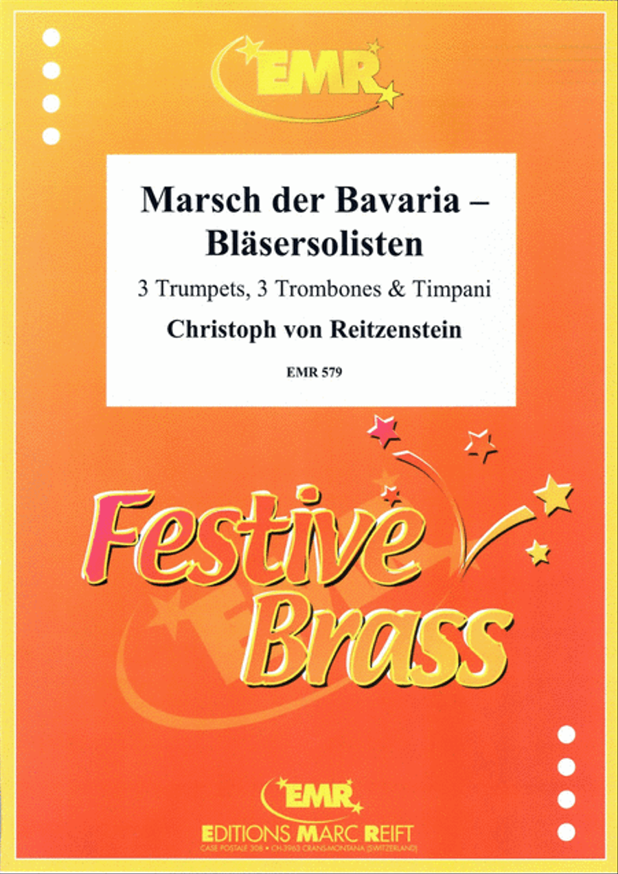Marsch der Bavaria - Blasersolisten Brass Ensemble scores gallery preview page 1