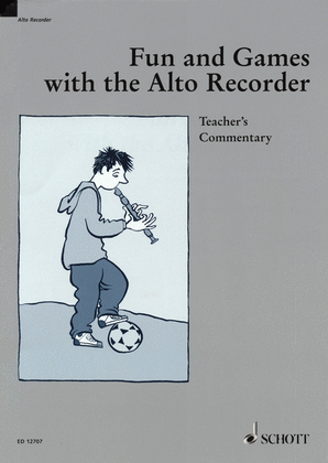 Book cover for Fun and Games with the Alto Recorder