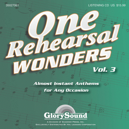 One Rehearsal Wonders, Volume 3